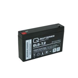 Q-Batteries 6LS-7.2 6V 7,2Ah AGM batteri