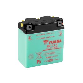 Yuasa 6N11A-4 (Uden Syre) 6V Batteri til Motorcykel