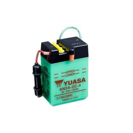 Yuasa 6N2A-2C-4 (Uden Syre) 6V Batteri til Motorcykel