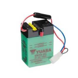 Yuasa 6N2A-2C (Uden Syre) 6V Batteri til Motorcykel