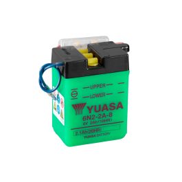 Yuasa 6N2-2A-8 (Uden Syre) 6V Batteri til Motorcykel