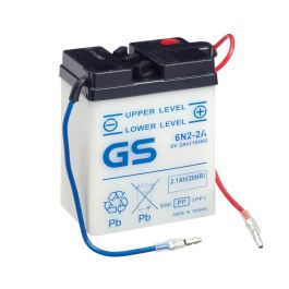 Yuasa 6N2-2A (Uden Syre) 6V Batteri til Motorcykel