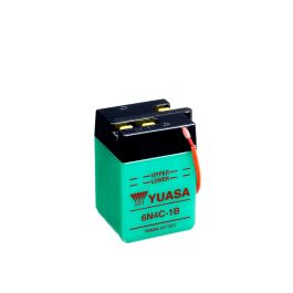 Yuasa 6N4C-1B (Uden Syre) 6V Batteri til Motorcykel