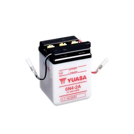 Yuasa 6N4-2A-7 (Uden Syre) 6V Batteri til Motorcykel