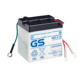 Yuasa 6N5.5-1D (Uden Syre) 6V Batteri til Motorcykel