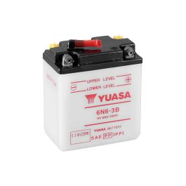 Yuasa 6N6-3B (Uden Syre) 6V Batteri til Motorcykel