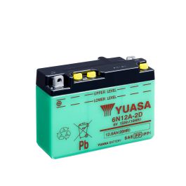 Yuasa 6N12A-2D (Uden Syre) 6V Batteri til Motorcykel