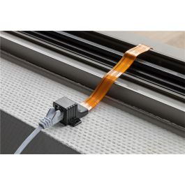 Ultra-Tynd RJ45 Vinduesgennemføring 0,5m