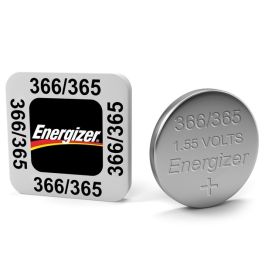 Energizer Sølvoxid 365 / 366 Batteri (1 Stk. Pakning)