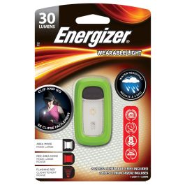 Energizer LED Clip and Go lommelygte inkl. 2 x CR2032 - 30 lumen