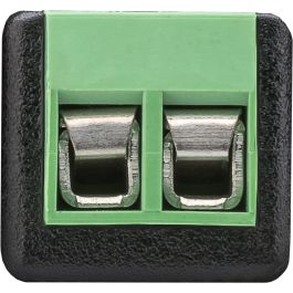 Terminal Block 2-pin til BNC hun - 1 stk.