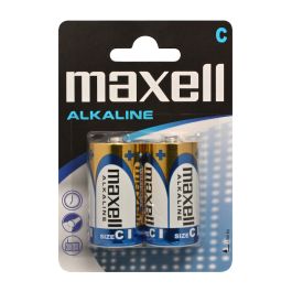 Maxell Long Life C/LR14 alkaline batterier – 2 stk.