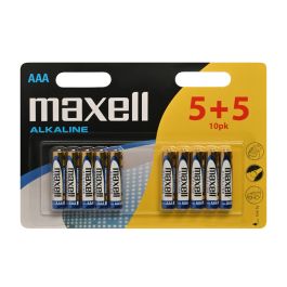 Maxell Long life Alkaline AAA / LR 03 batterier - 10 stk.