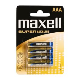 Maxell Super Alkaline AAA / LR 03 Super batterier - 4 stk.