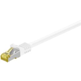 RJ45 patchkabel S/FTP (PiMF), m/ CAT 7 kabel, hvid, 1,5m