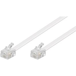 Telefon kabel RJ11/RJ14 han (6P4C) til RJ11/RJ14 han (6P4C)