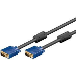 Full HD SVGA monitor kabel, blue-sort, 1,8m,