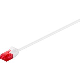 CAT 6 Tynd patchkabel U/UTP,hvid, 20m