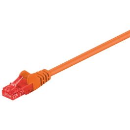 CAT 6 patchkabel, U/UTP, orange, 0,25m