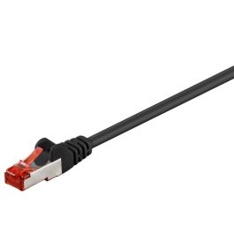 CAT 6 patchkabel S/FTP (PiMF), sort, 2m