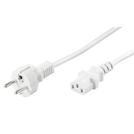Ledning, 2 m, hvid