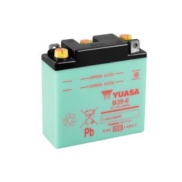 Yuasa B39-6 (Uden Syre) 6V Batteri til Motorcykel