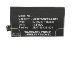 Batteri til bl.a. Blackberry Z30 (Kompatibel)