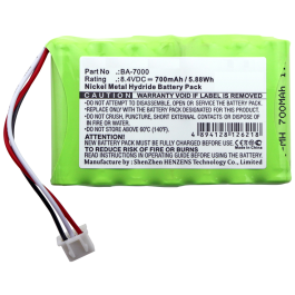 Batteri BA-7000 til Brother P-Touch (Kompatibelt)