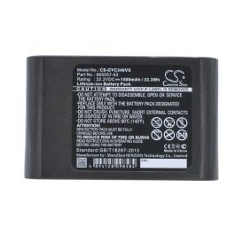 Batteri til Dyson Støvsuger DC31 Animal - 1500mAh (Kompatibelt)