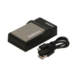 Duracell DRO5945 batterilader til Olympus BLS-1, BLS-5, Fujifilm NP-140