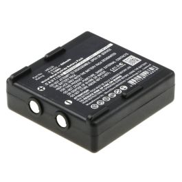 Kranbatteri til Hetronic 9.6V 600mAh (Kompatibelt)