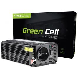 Green Cell Inverter til bil 24V til 230V, 300W / 600W Modificeret sinus