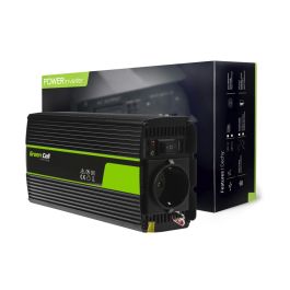 Green Cell Inverter til bil 12V til 230V, 500W/1000W Modificeret sinus