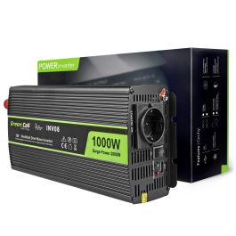Green Cell Inverter til bil 12V til 220V, 1000W/2000W Modificeret sinus