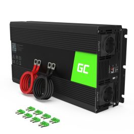 Green Cell Inverter til bil 12V til 230V 1500W/3000W Ren sinus