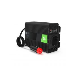 Green Cell Inverter til bil 12V til 230V, 150W/300W Ren sinus