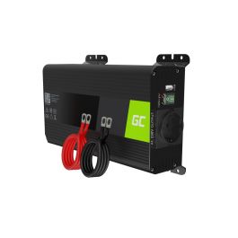 Green Cell Pro Inverter til bil 12V for 230V 500W/1000W Ren sinus