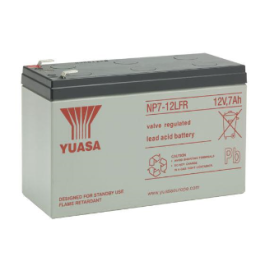 NP7-12LFR Yuasa Blybatteri (Flammeafvisende kasse)