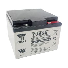 REC26-12I Yuasa Cyklisk Blybatteri