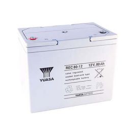 REC80-12I Yuasa Cyklisk Blybatteri