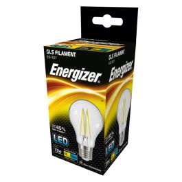 Energizer E27 LED glødepære 8W (1060lm), 2700K, Varm hvid