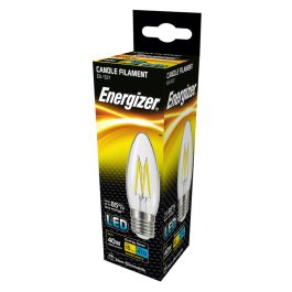 Energizer E27 LED kertepære 4W (470lm), 2700K, Varm hvid