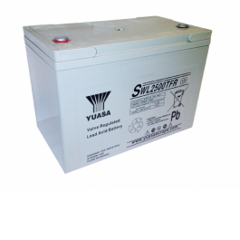 SWL2500TFR Yuasa Blybatteri (High-Drain specielt til UPS-Systemer) (Flammeafvisende kasse)