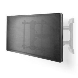 Nedis udendørs TV-cover til 55-58" fjernsyn, sort, 1 stk.