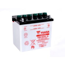 Yuasa Y60-N24L-A 12V Batteri til Motorcykel