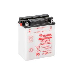 Yuasa YB12A-A 12V Batteri til Motorcykel