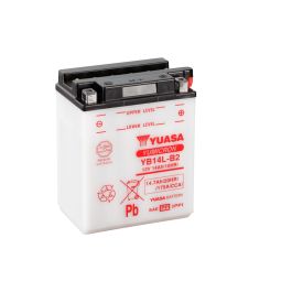 Yuasa YB14L-B2 12V Batteri til Motorcykel