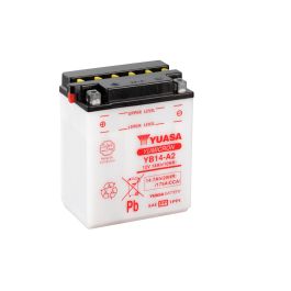 Yuasa YB14-A2 12V Batteri til Motorcykel
