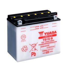 Yuasa YB16-B 12V Batteri til Motorcykel