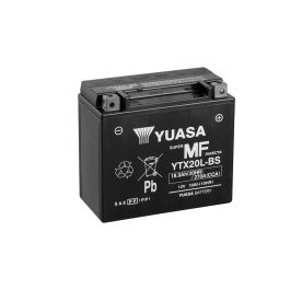 Yuasa YTX20L-BS 12V AGM Batteri til Motorcykel